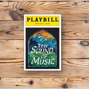 The Sound Of Music Playbill Broadway Musical‎ Refrigerator Fridge Locker Magnet